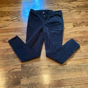 American Eagle deep gray corduroy
